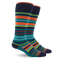 Stripe Cotton Teal - Medical Compression Socks